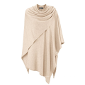 PK18A13HX Women's Wrap Poncho Topper- With Cashmere